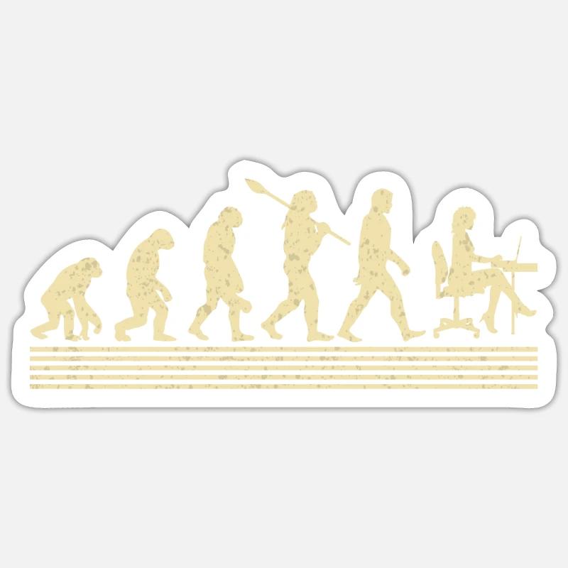 Évolution comptable Sticker taille S (10 x 10 cm)