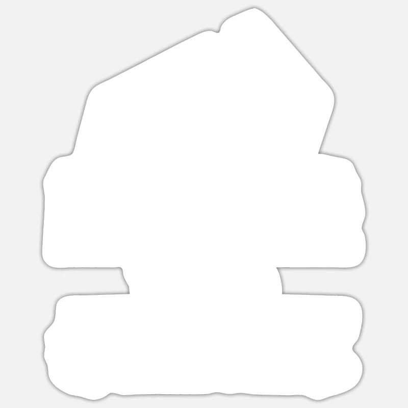 Cheese - Sticker size S (10 x 10 cm) - white matte