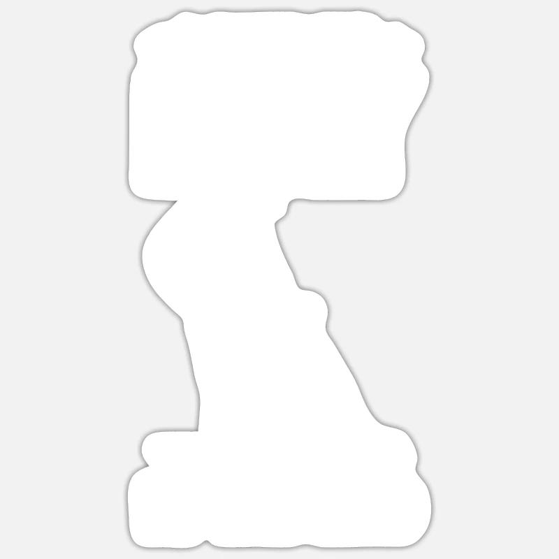 Prospector - Sticker size S (10 x 10 cm) - white matte