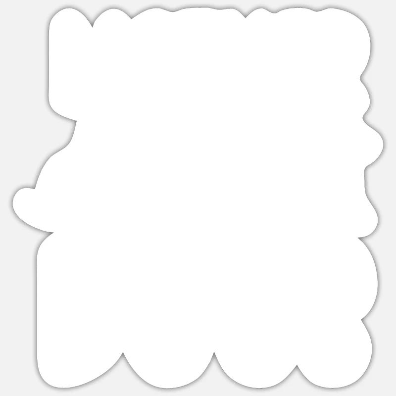 Mère de chiens Sticker taille S (10 x 10 cm)