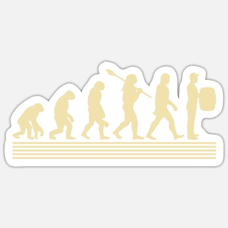 Winzer-evolution Sticker Größe S (10 x 10 cm)