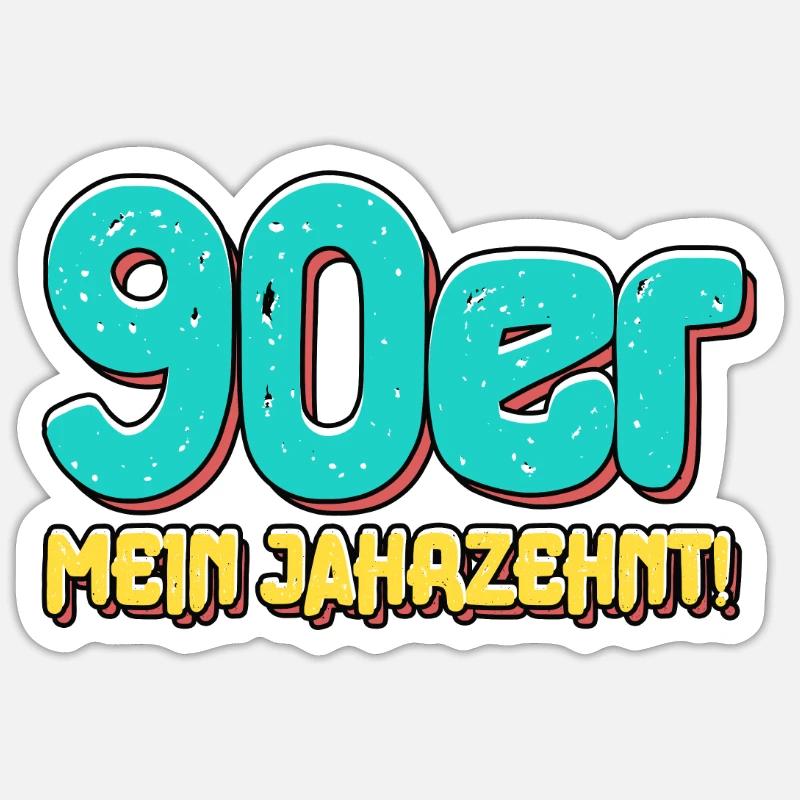 Sticker Größe S (10 x 10 cm) - 