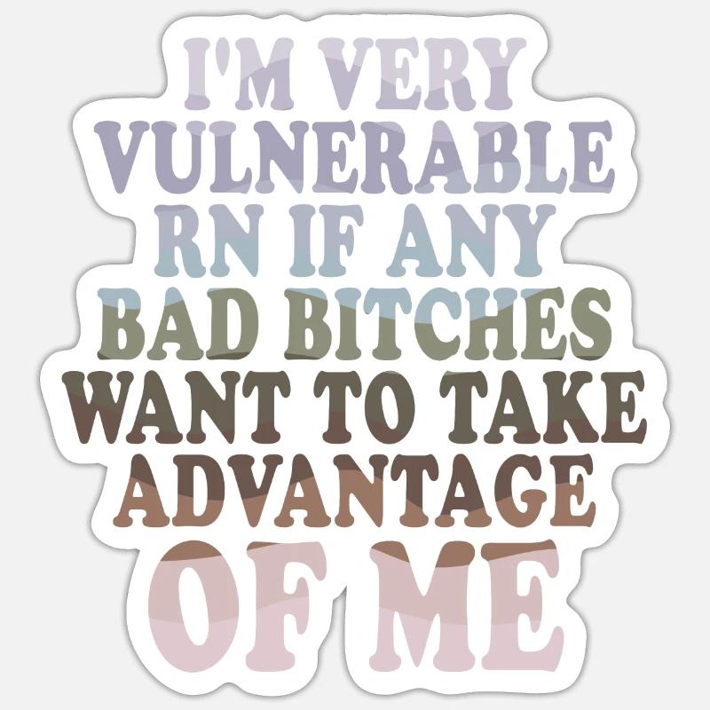 Sticker taille S (10 x 10 cm) - 