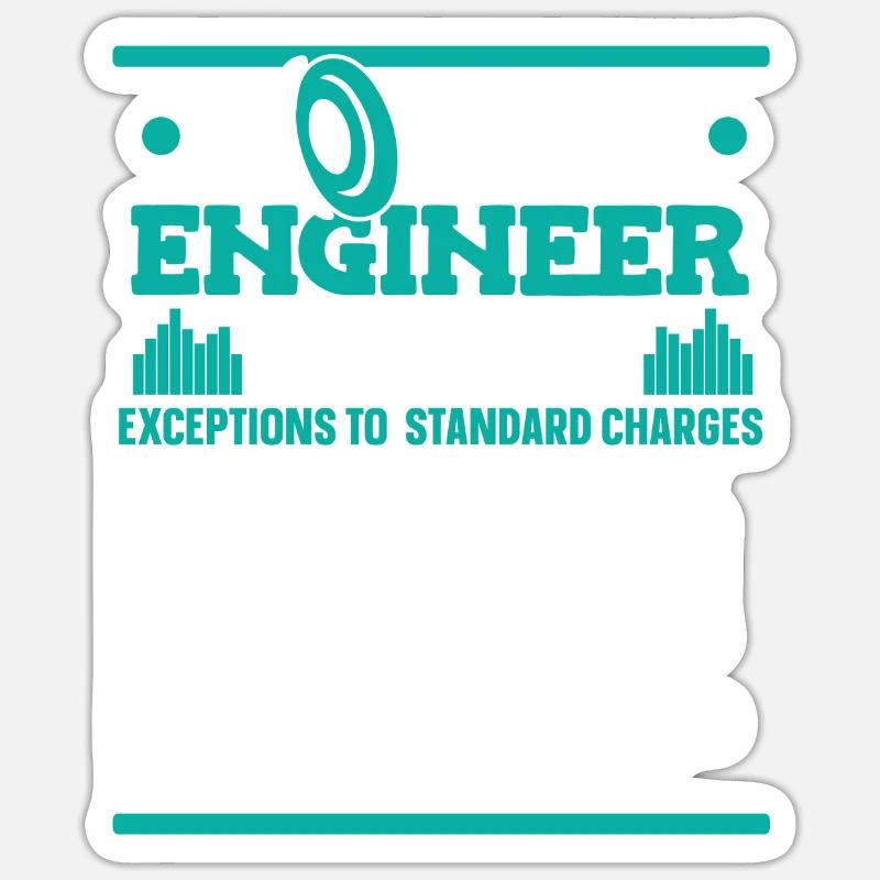 Tontechniker Sound Audio Engineer - Sticker Größe S (10 x 10 cm) - Mattweiß