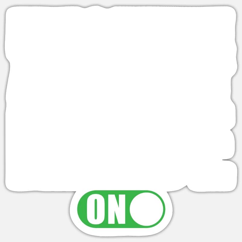Assistentin Der Geschäftsleitung Modus An Sticker Größe S (10 x 10 cm)