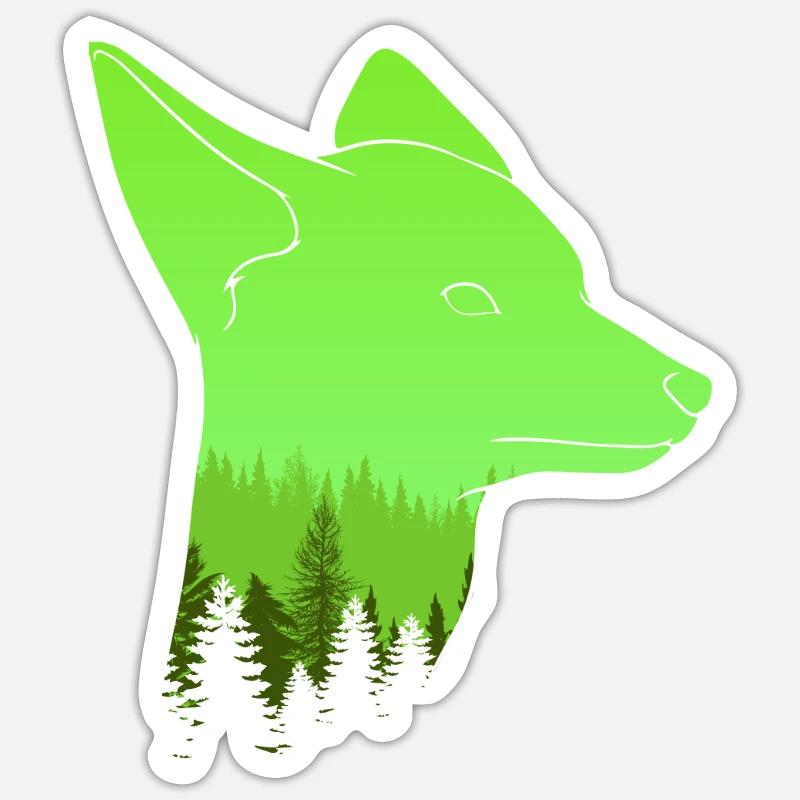 Sticker Größe S (10 x 10 cm) - 