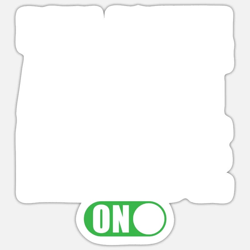 Mode Agent immobilier activé Sticker taille S (10 x 10 cm)