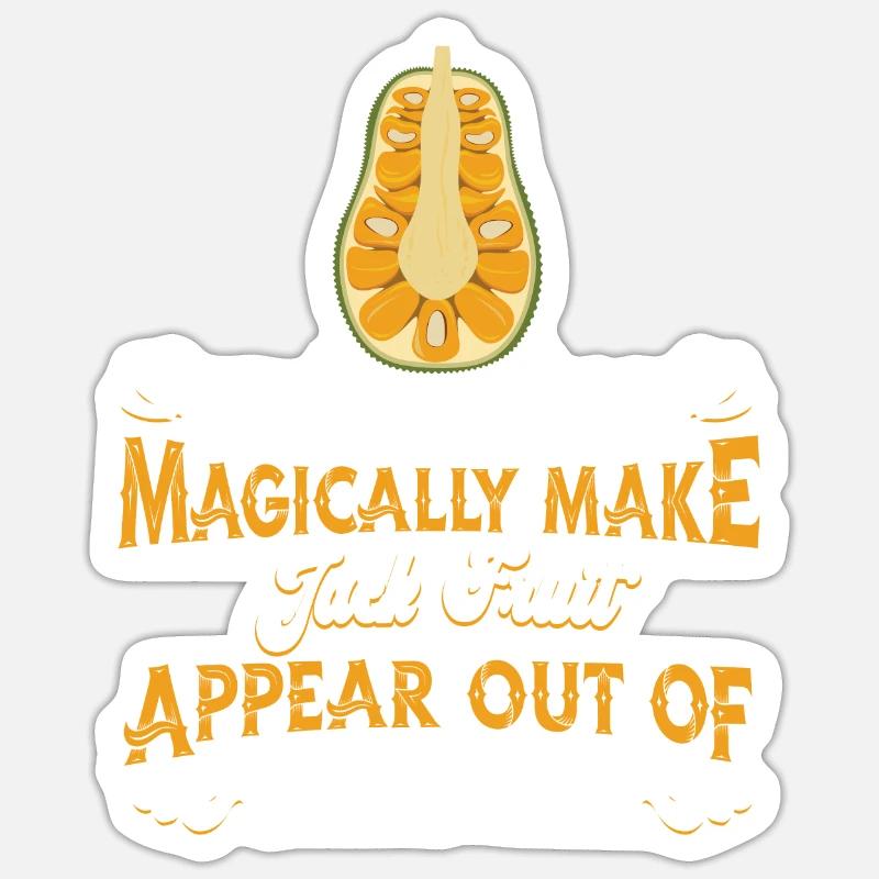 Jackfruit Jackfruit Fruit Fruit - Sticker size S (10 x 10 cm) - white matte