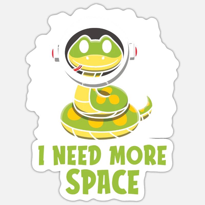 Boa Constrictor Snake Sticker size S (10 x 10 cm)