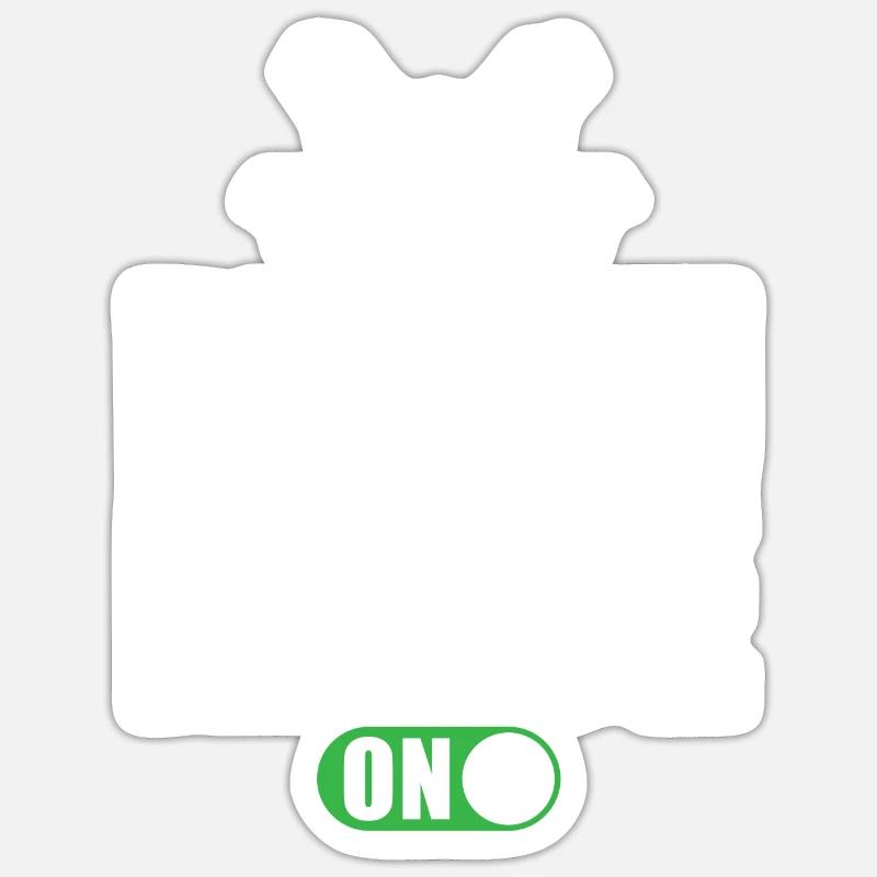 Mode plage vacances plage sur Sticker taille S (10 x 10 cm)