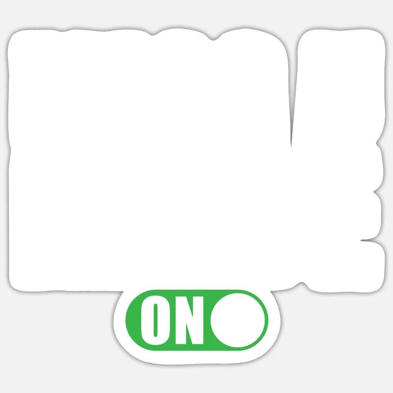 Dicton manquant - Sticker taille S (10 x 10 cm) - blanc mat