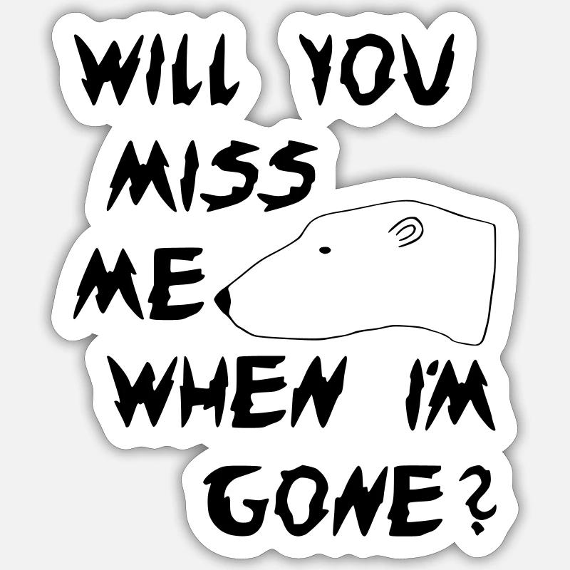 Eisbär - Polar Bear - Sticker Größe S (10 x 10 cm) - Mattweiß