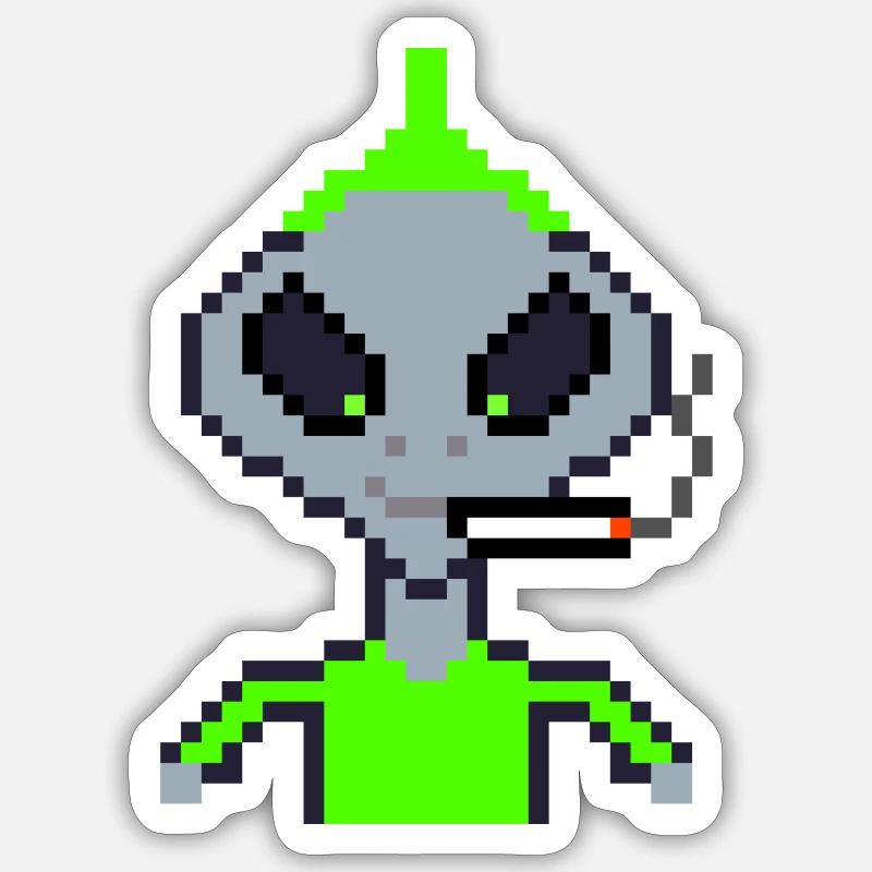 Sticker Größe S (10 x 10 cm) - 