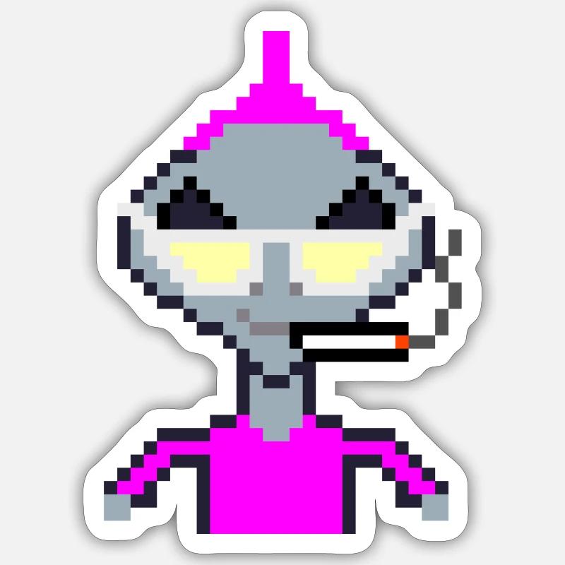 Sticker taille S (10 x 10 cm) - 