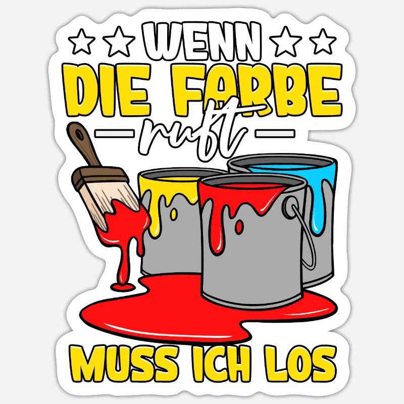 Sticker Größe S (10 x 10 cm) - 