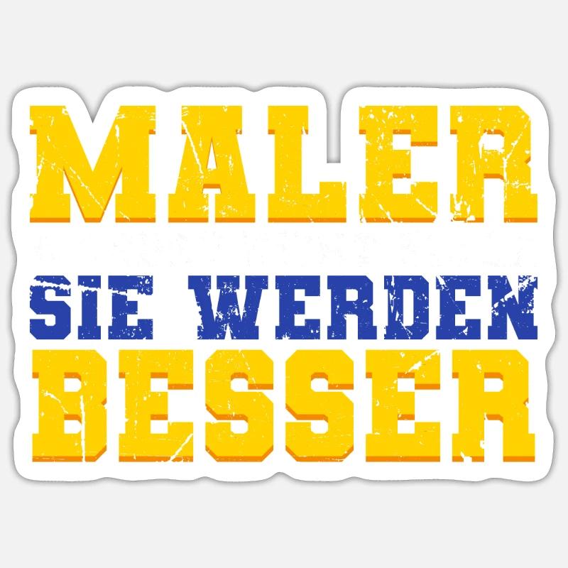 Sticker Größe S (10 x 10 cm) - 