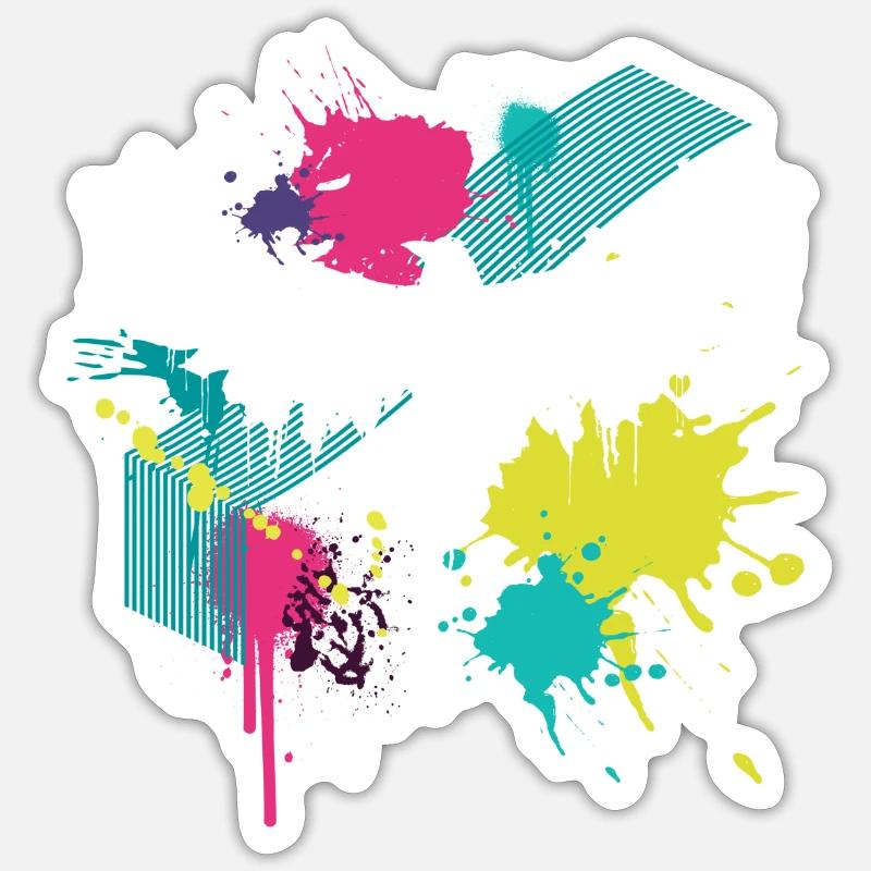 Viking Eagle Phoenix Valhlla Graffiti Sticker size S (10 x 10 cm)