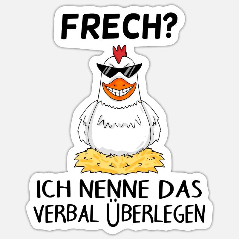 Sticker Größe S (10 x 10 cm) - 