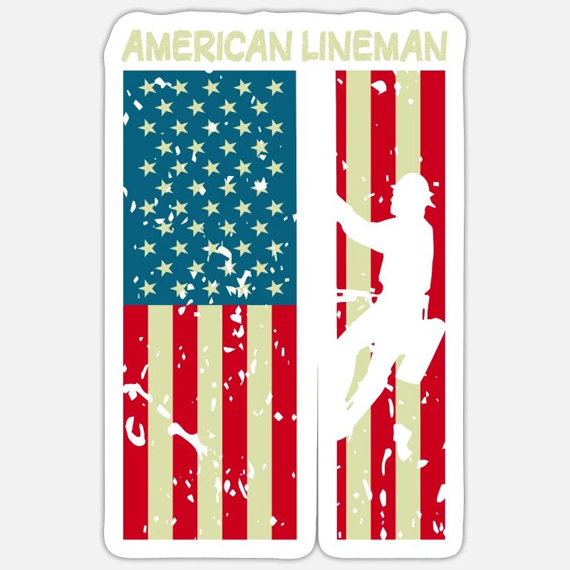 Linemed - Sticker taille S (10 x 10 cm) - blanc mat