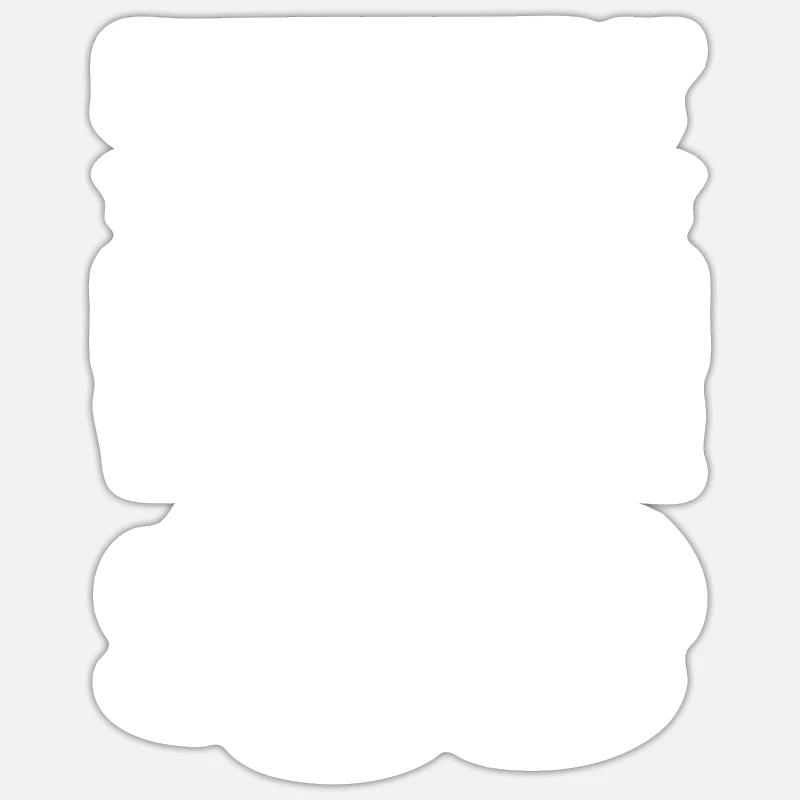 Heimlich Hofft Chemo Wird Mir Superkräfte Geben - Sticker Größe S (10 x 10 cm) - Mattweiß