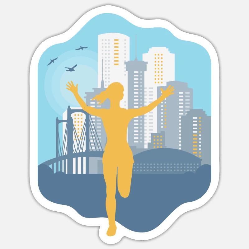 Sticker taille S (10 x 10 cm) - 