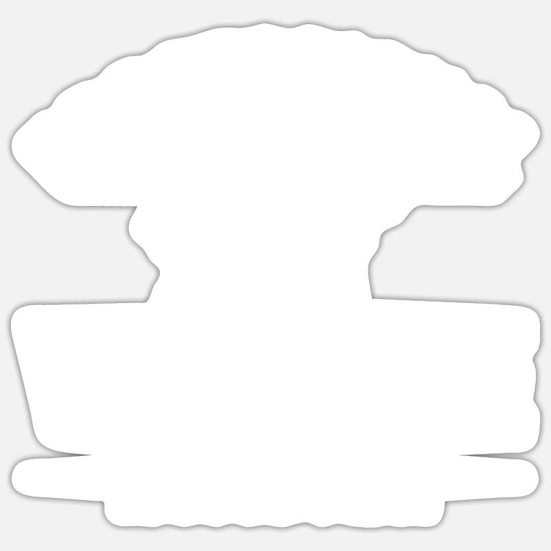 Professional Weenie Roaster - Weenie - Sticker size S (10 x 10 cm) - white matte