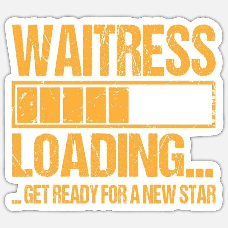 Operation loading Operation Training - Sticker size S (10 x 10 cm) - white matte