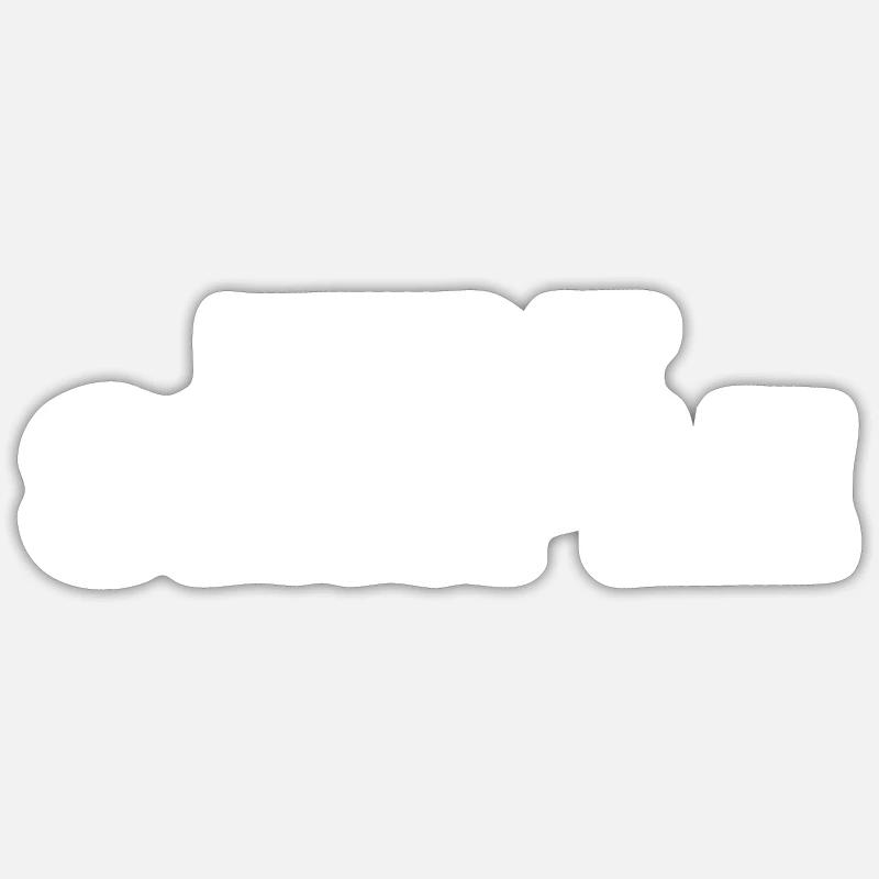 Halte es einfach Spruch Sticker Größe S (10 x 10 cm)