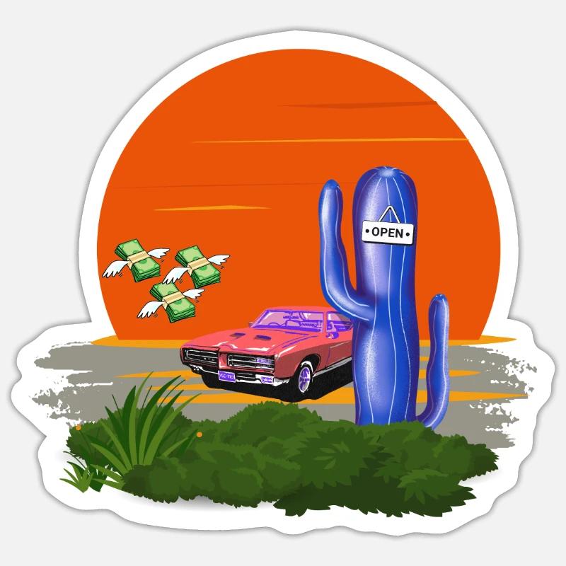 Sticker Größe S (10 x 10 cm) - 