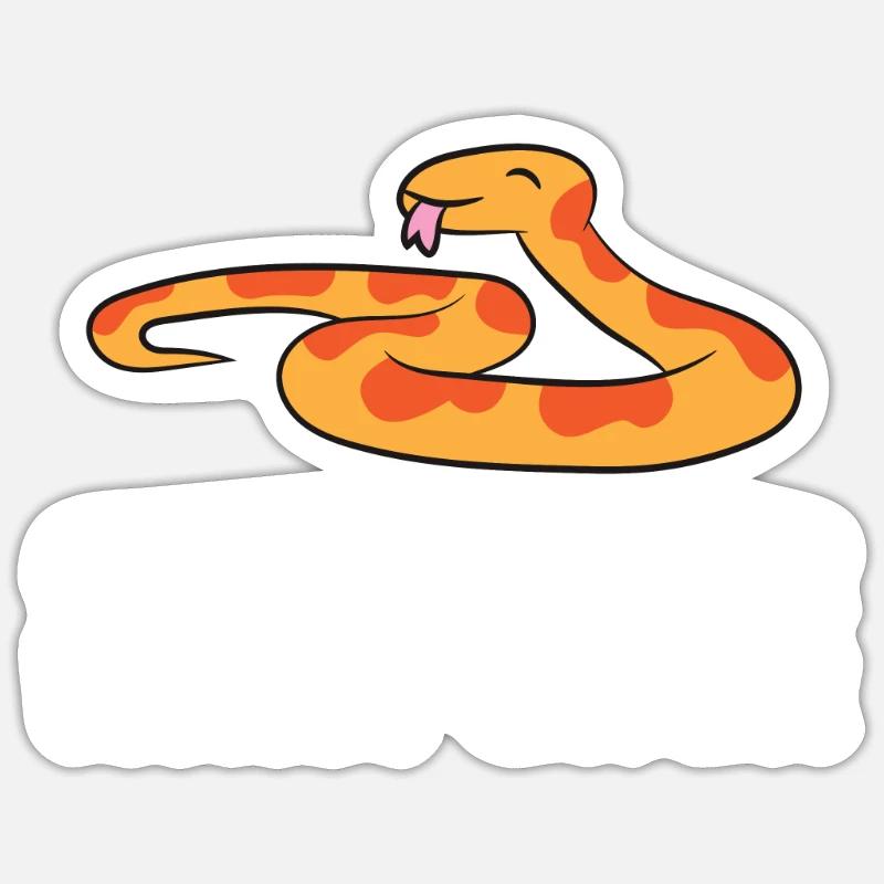 Corn Snake Whisperer Sticker Größe S (10 x 10 cm)