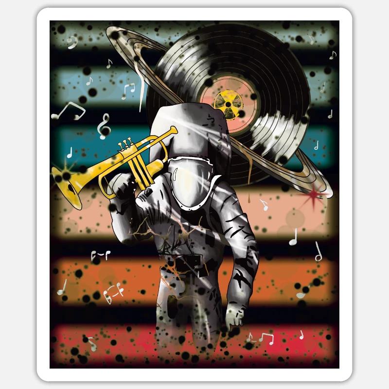 Sticker taille S (10 x 10 cm) - 