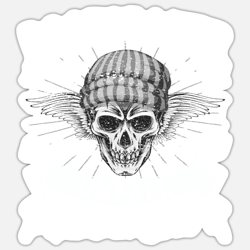 Bootsbauer Sei nett zu mir Schiffsbauer Sticker Größe S (10 x 10 cm)