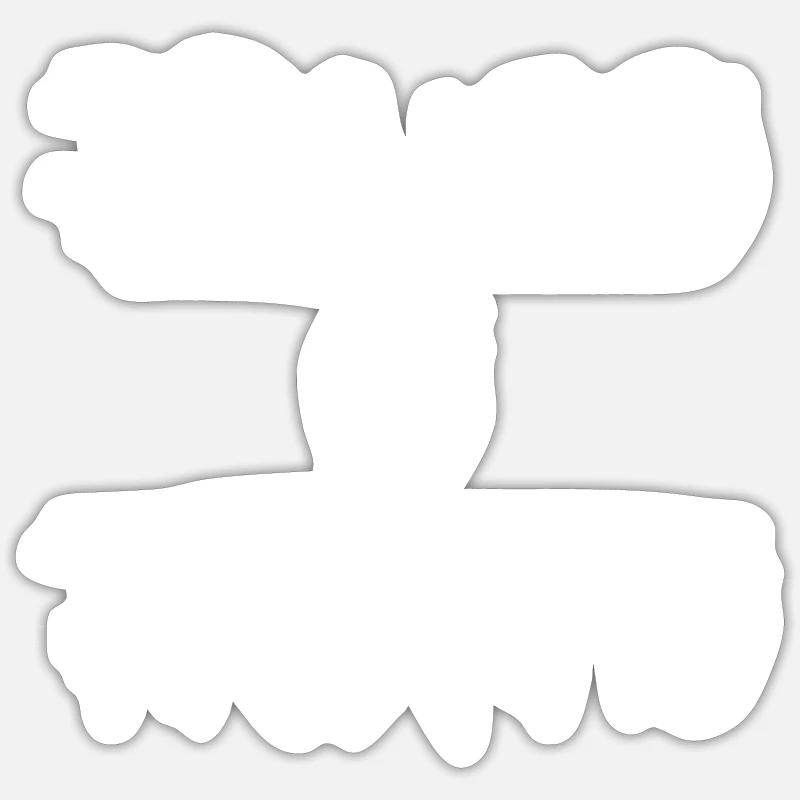 Truco o TRATO Spanische Halloween -Trick oder -gen Sticker Größe S (10 x 10 cm)