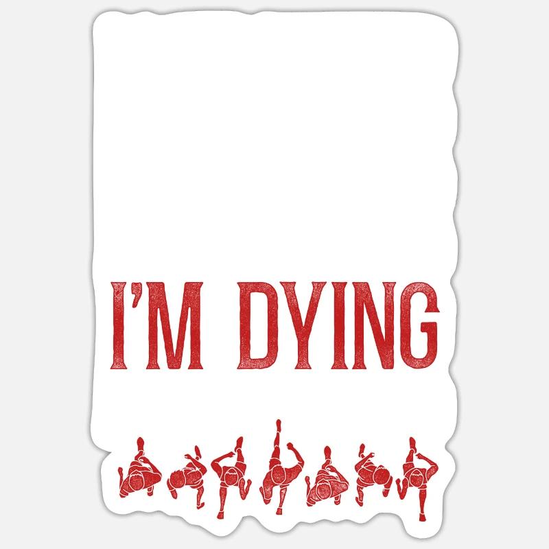 Running Runner Half Marathon - Sticker Größe S (10 x 10 cm) - Mattweiß