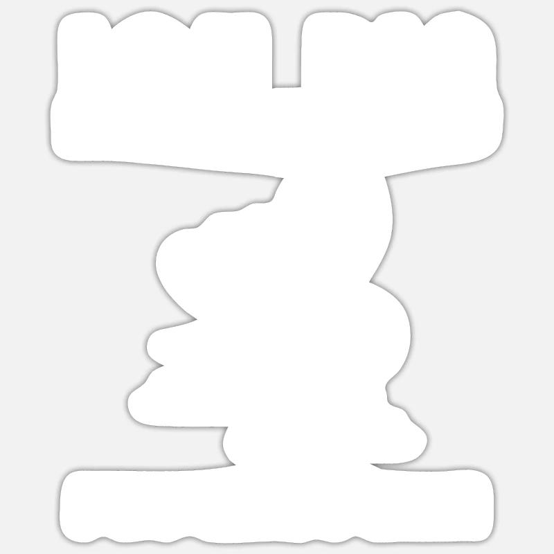 Modellflug Pilot Modellbau Flugzeug Modellbauer - Sticker Größe S (10 x 10 cm) - Mattweiß