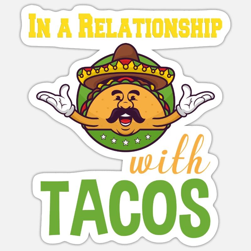 Relation avec Tacos Sticker taille S (10 x 10 cm)