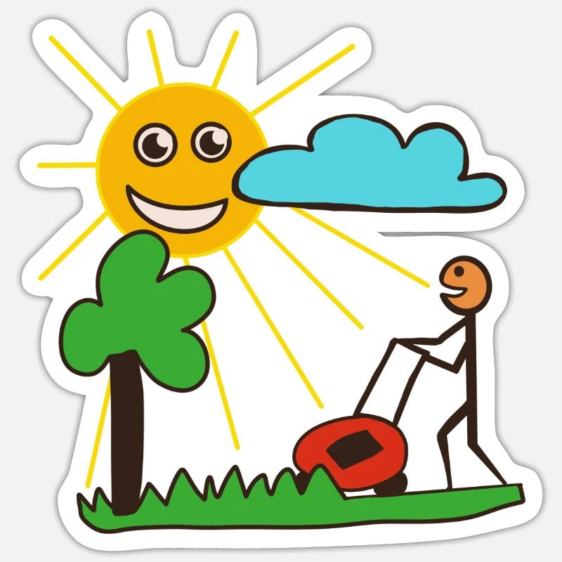 Sticker taille S (10 x 10 cm) - 