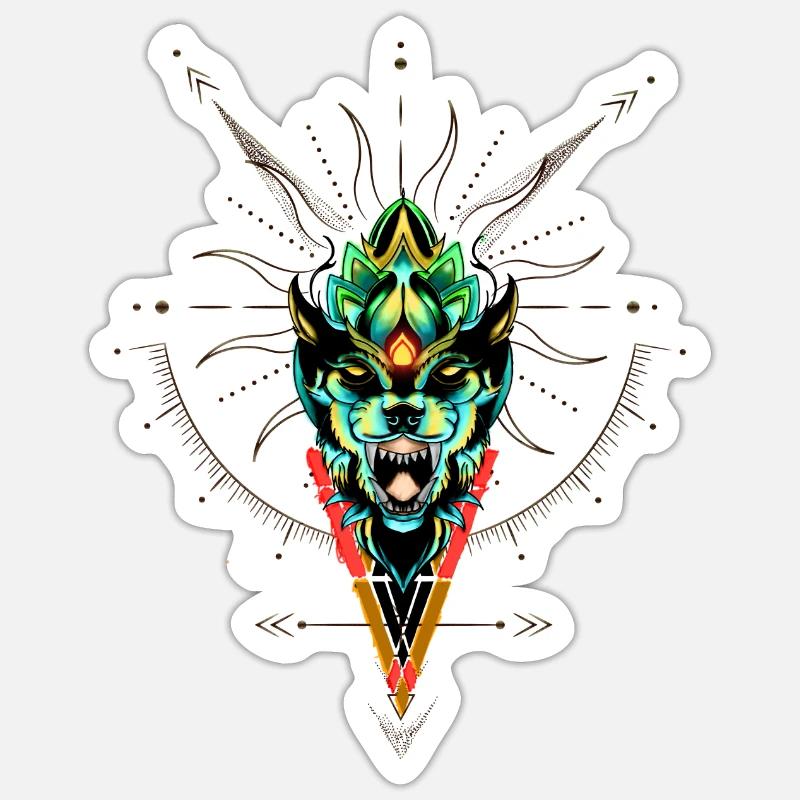 Sticker Größe S (10 x 10 cm) - 