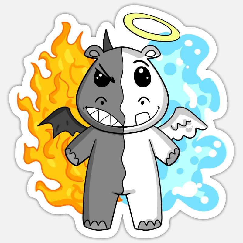 Sticker taille S (10 x 10 cm) - 