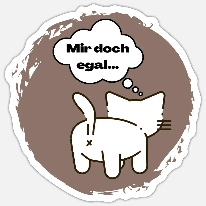 Sticker Größe S (10 x 10 cm) - 