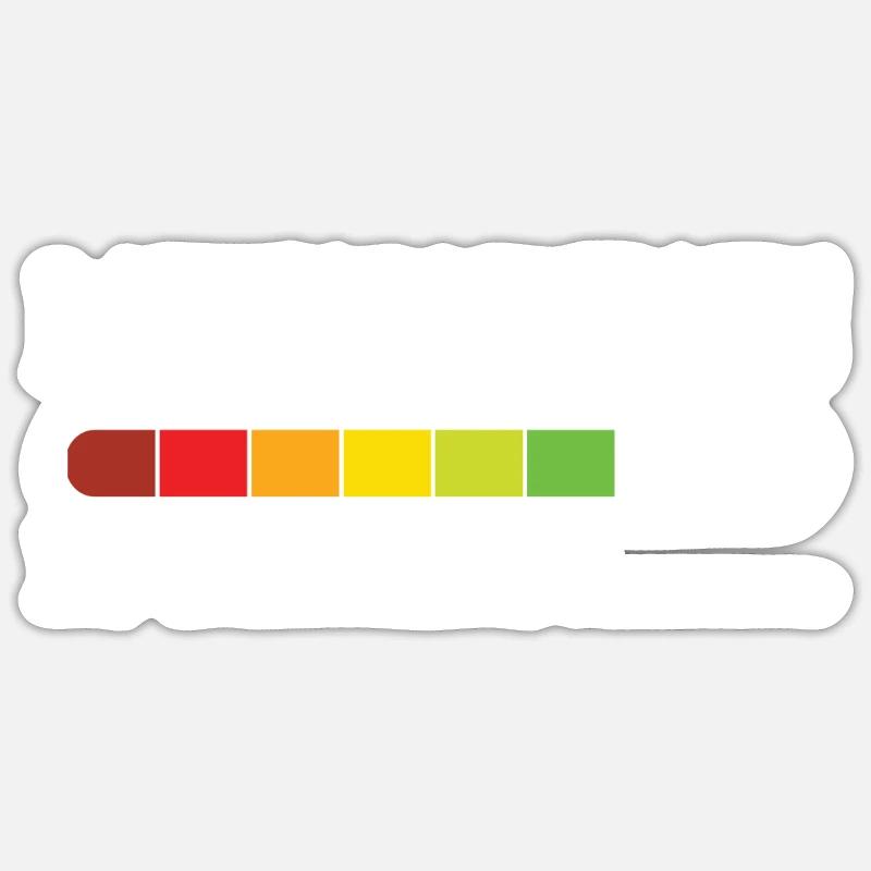 Mécanicien de train - Sticker taille S (10 x 10 cm) - blanc mat