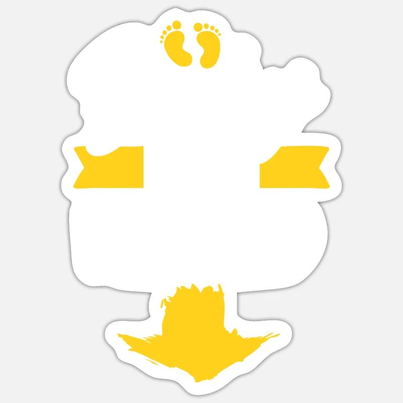 bébé à bord Sticker taille S (10 x 10 cm)