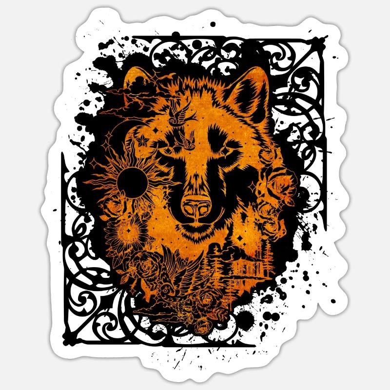 Sticker taille S (10 x 10 cm) - 