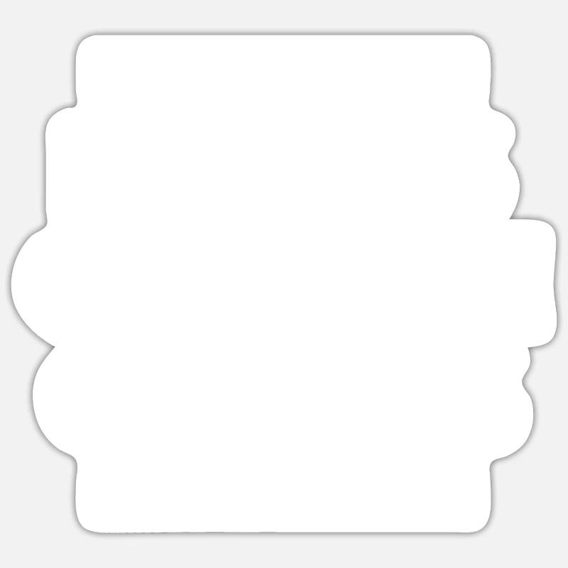 Motivation Succès Focus Objectifs Dire - Sticker taille S (10 x 10 cm) - blanc mat