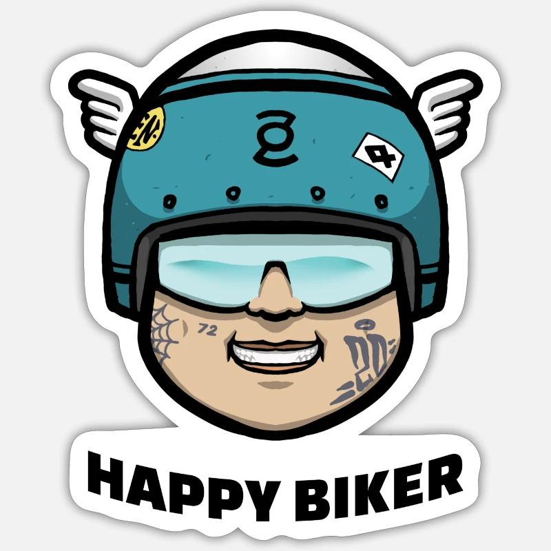 Sticker Größe S (10 x 10 cm) - 