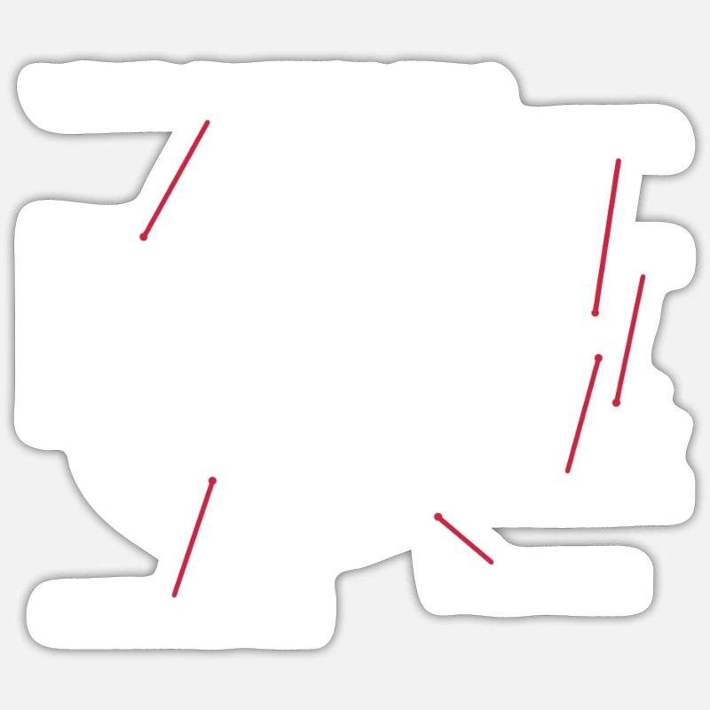 Sticker taille S (10 x 10 cm) - 