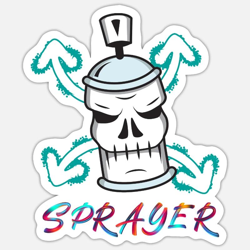 Sticker Größe S (10 x 10 cm) - 