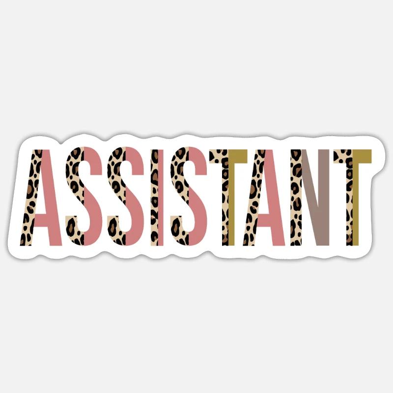 Assistant Sticker size S (10 x 10 cm)