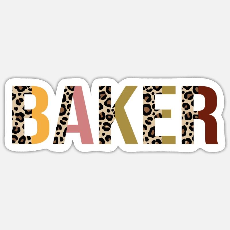 Bäcker Sticker Größe S (10 x 10 cm)