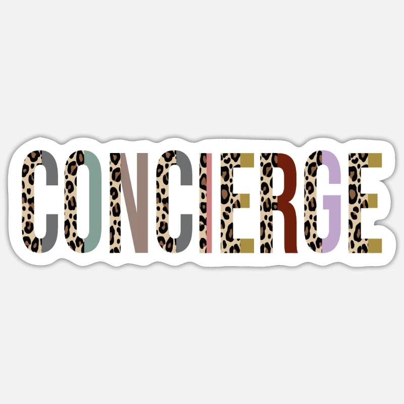 Concierge Sticker taille S (10 x 10 cm)